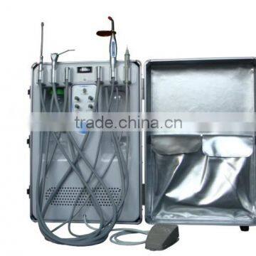 attractive portable luggage type dental units