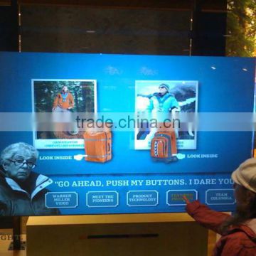 47" High definition interactive multi touch foil/touch screen foil