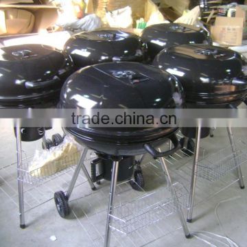 Kettle BBQ grill KY22022E(black enameled)