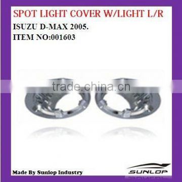 for d- max spare parts spot light cover with light #0001603