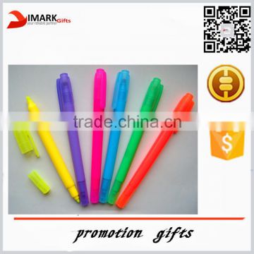 Liquid Highlighter pen with two tips drawing pen for kids
