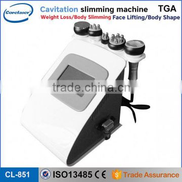 2016 hot sale rf vacuum machine weight loss machine cavitation for salon use