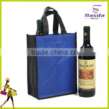 customized promotional 2 bottle wine bag