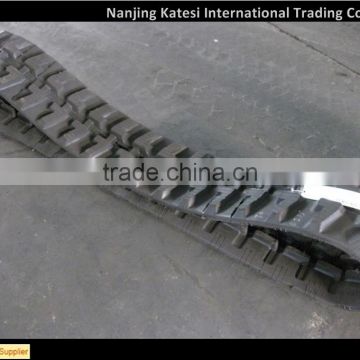 2017 china manufacturer small tractor rubber track steel track rubber tracks for the excavator / bulldozer/ loader/grader