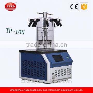 < KD> Bench Top-pressed Vacuum Mini Freeze Dryer Lyophilizer for Vial