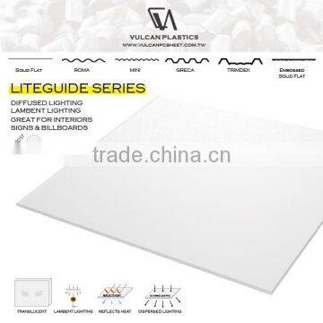 Polycarbonate Signboard (Polycarbonate LiteGuide Solid Flat Sheet)