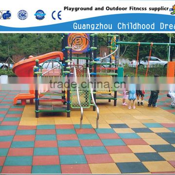 CHD-810 Soft Outdoor Playground Rubber Flooring