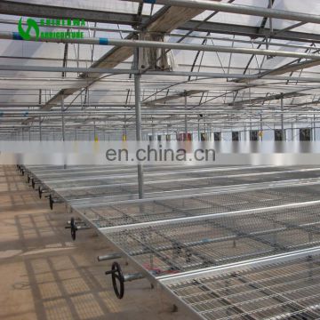 Hot Dipped Galvanized Horticultural movable Greenhouse Seedbed benches Planting