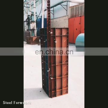 High Ribbed Steel Scaffolding Concrete Mold for Concrete Project