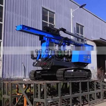 2019 hot sale construction hydraulic auger drilling rig / pile driving machine / screw pile driver