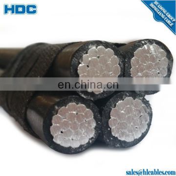 11kv 150 mm2 3x70 50 quadruplex aluminium abc cable sizes