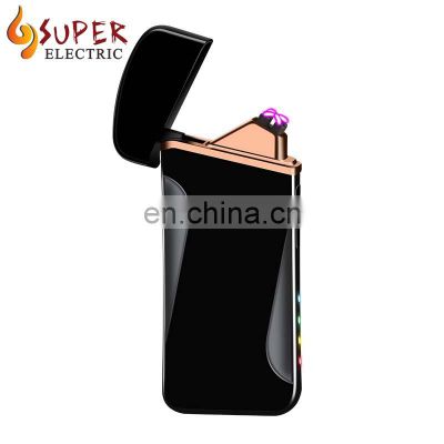 2018 Super Electric New electric USB Arc Plasma Lighter with battery indicator 10s auto power off