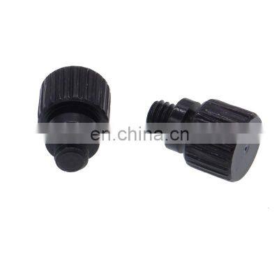 special design step screw black shoulder screws