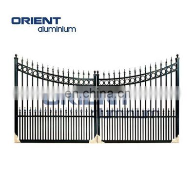 Hot-selling aluminum welded gate metal door in any color different size