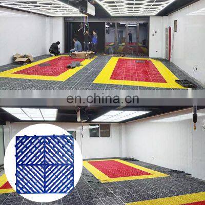 CH Brand New Material Drainage Cheapest Multifunctional Eco-Friendly Multicolor Non-Toxic 50*50*5cm Garage Floor Tiles