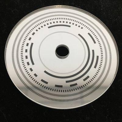 High Precision Optical Glass Etched Reticle Lens