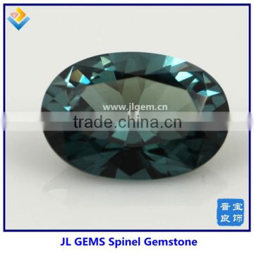 2014 hot sale synthetic oval shape 152# spinel gemstone