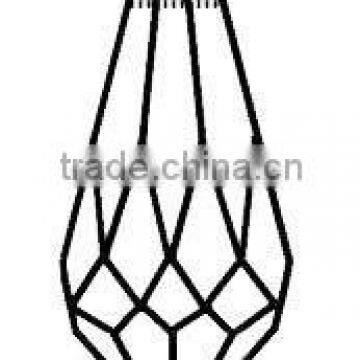 Spear shape crystal drops