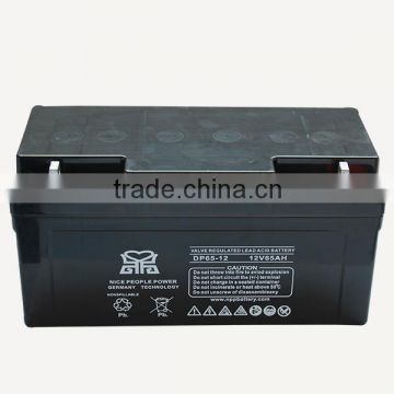 Sealed MF Rechargeable AGM Battery 12V 65AH solar inverter