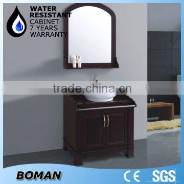 High Quality Glass Bathroom Vanity Unit