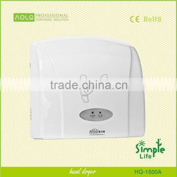 home electric hand dryer wall mounted, brushless motor hand dryer importer exporter