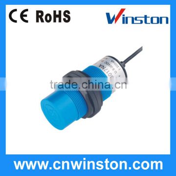 LM35 ABS Resin Cylinder Type 2 Wires 10-30VDC / 90-250VAC Detection Distance inductive Proximity Switch with CE