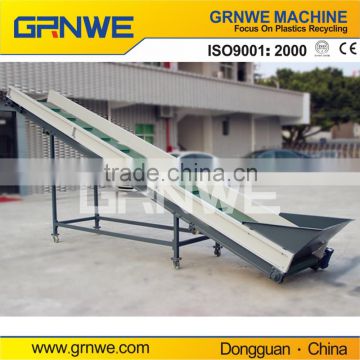 exported conveyor belt with electric motor