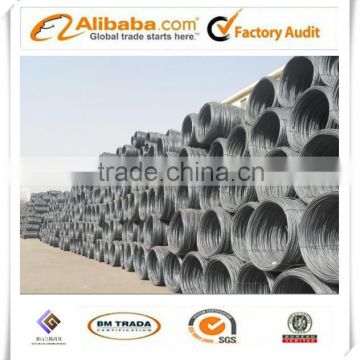 Great Steel Wire Rods Q195/Q235/SAE 1006/SAE 1008 supplied by Tangshan Lange Steel ,Hot Rolled Wire Rod for Sale