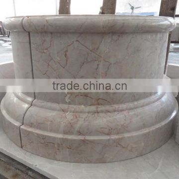 Quality popular top grade decoration interior beige marble