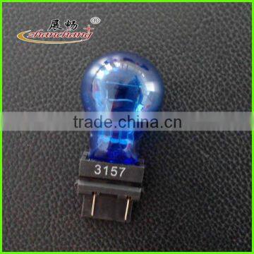 car halogen miniature bulb 3157 W2.5*16Q NATURAL BLUE