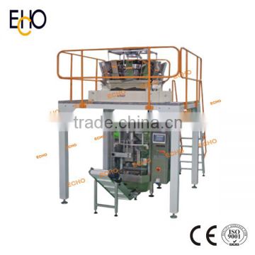 Automatic Vertical Form Fill Seal Packaging Machine for Walnut with 4 Sides Sealing Bag
