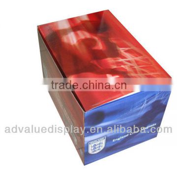 hotsale 4c printing light box counter top display for packing and advertising