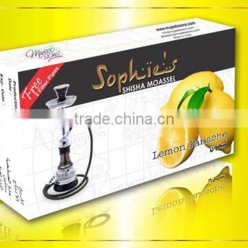 SHISHA _HOOKAH_TOBACCO_FLAVOURS 250 GRAMS LEMON PANACHE