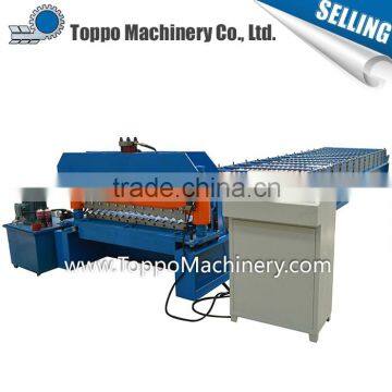 Assured quality construction metal tile roll machine