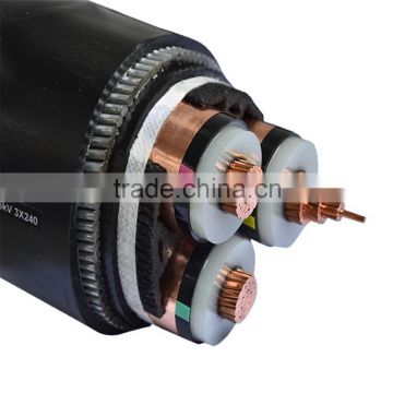 2015 High Quality Low Voltage XLPE PVC Insulated Electric Cable