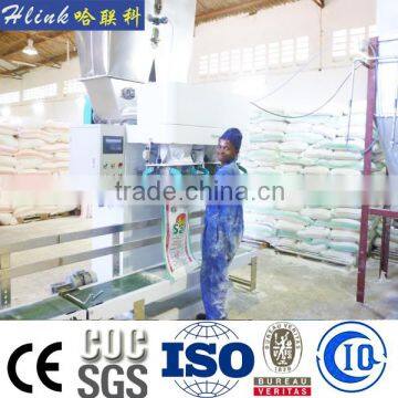 25kg 50kg flour package making line bags packing equipment China factory