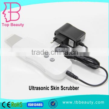 handheld Rechargable Ultrasonic Skin Scrubber/ultrasonic face scrubber