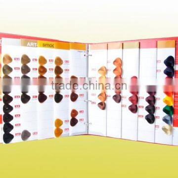 OEM Custom Color Model Vertical Hairdressing Salon Chart - China Hair Color  Chart and Hair Dye Color Chart price