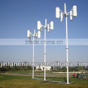 300w vertical wind generator low rpm/vertical axis wind turbine for home