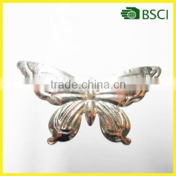 YS15B022 3d butterfly wall decoration metal accessories for garden decoration