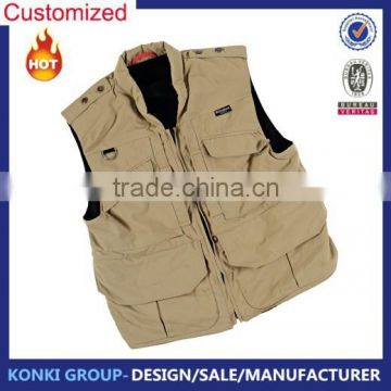 Custom Design photographer vest jacket in vests&waistcoats