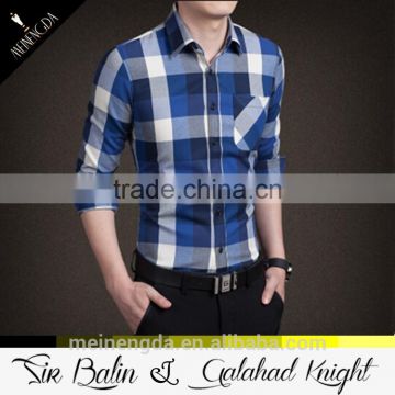 Hot-selling most popular 100% polyester mixed color casual mens shirt with pocket