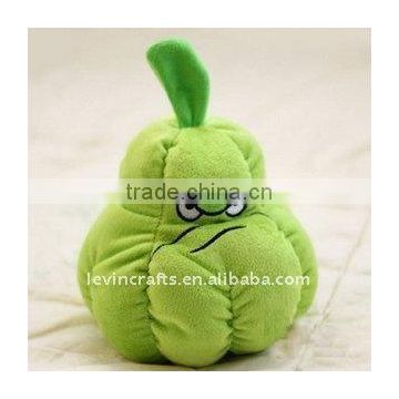 wholesale green angry stuffed plush doll pumpkin