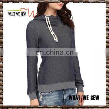 winter fitted stylish hoodies for women christmas fleece french terry hoodies