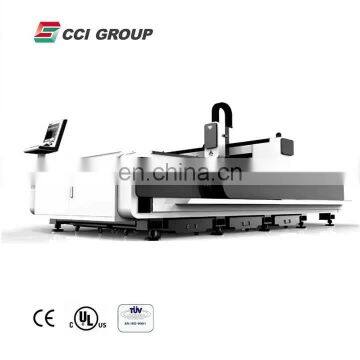 Jinan 2000w cnc fiber metal laser cutting machine  for metal cutting Carbon Steel Stainless Steel Aluminum sheet