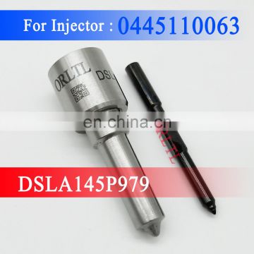 Common Rail Injector Nozzle DSLA145P979 (0 433 175 278) Spare Parts Nozzle DSLA 145 P 979 (0433175278) For 0 445 110 063