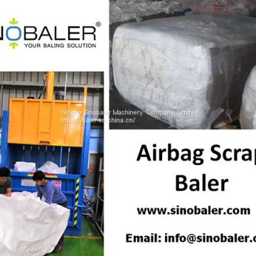 Airbag Scrap Baler Machine