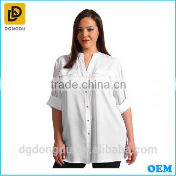 Plus Size 2016 Alibaba China clothing manufacturers pretty quality ladies blouse