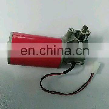 D49L 24Vot DC worm gear motor with worm gear box