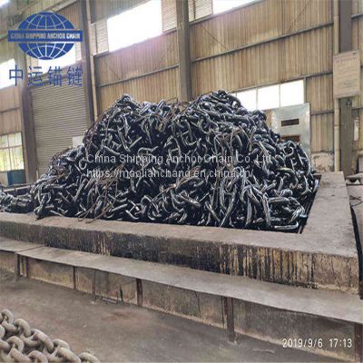 Greece 78MM Stud Link Anchor Chain With NK CCS BV LR--China shipping anchor chain